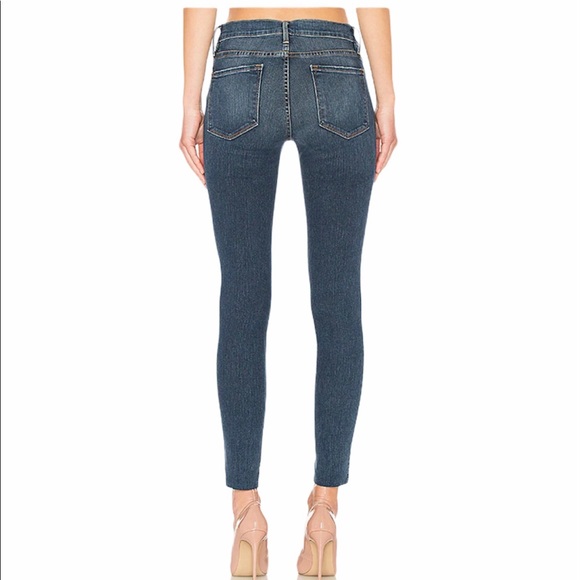 Frame Denim Le Skinny De Jeanne Jean in Woodbine - Picture 3 of 8